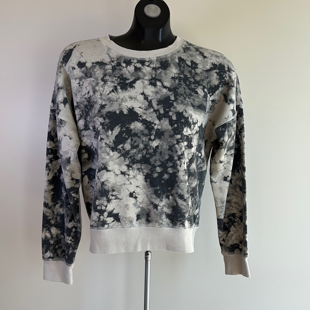 BCBGeneration Monochrome Tie-Dye Sweatshirt